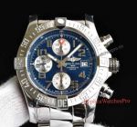 Copy Swiss 7750 Breitling Avenger ii Seawolf Watch-Stainless Steel Blue Dial 